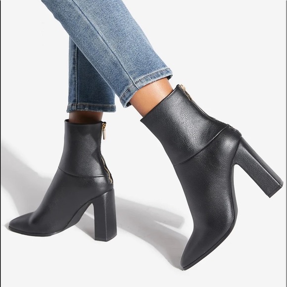 Block Heel Bootie black - Picture 4 of 5